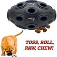 thumbnail image 4 of Pets First NFL New England Patriots Football Treat Dispensing Toy for Dogs and Cats, Rubber Ball Toy, 4 of 7