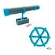 thumbnail image 2 of Juego de accesorios para parques infantiles, equipo de juegos con telescopio para exteriores Azul grisáceo, 2 of 9