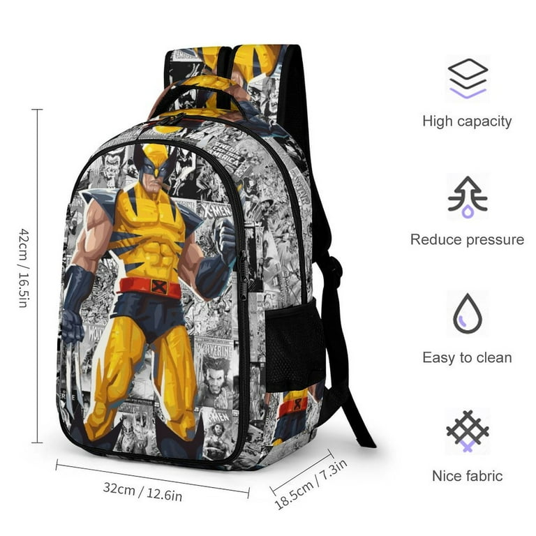 Wolverine Backpack Book Bags Casual Daypack for Travel Work Office