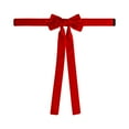 thumbnail image 2 of Adornos navideños, adornos navideños, regalos navideños, lazos de terciopelo rojo para cortinas, alzapaños festivos para cortinas, cenefas y guirnaldas, lazos de terciopelo para cortinas., 2 of 9