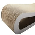 thumbnail image 2 of Vivifying Best Cat Scratcher, 29.5"L Large Wide Corrugated Modern Sofa Bed, 2 of 7