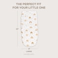 thumbnail image 6 of Comfy Cubs Baby Swaddles, Easy Adjustable 3 Pack for Boys and Girls (Large 3-6 Months, Rainbow Bohemian), 6 of 8