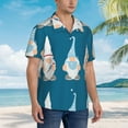 thumbnail image 4 of Haiem Nurse Doctor Gnomes Printed Hawaiian Shirt for Men - Men’s Casual Beach Summer Shirts - Stretch Fabric with Modern Fit-Small, 4 of 7