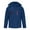 09Blue, variant on Men's Heated Jacket Hooded Intelligent Single Control 3 Areas Outdoor Heating Coats Waterproof Christmas Printed Warm Outerwear