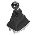 thumbnail image 3 of Perilla De Palanca De Cambios Para Coche, 6 Velocidades, Con Bota De Cuero PU, 3 of 7