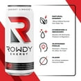 Rowdy Energy Drink, Cherry Limeade, 16 fl oz (12Pack)