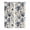 Blue Gray, variant on Blue Gray Spring Floral Kitchen Curtains 84 Inch Length, Vintage Botanical Grommet Top Bedroom Living Room Curtains, Light Filtering Cafe Curtain Drapes 2 Panels Set 84''x84''