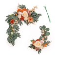 thumbnail image 1 of Artificial Flower Swag Set of 2 for Wedding Welcome Sign Floral Decoration, 1 of 10