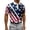 A1-Blue, variant on Men's 4th of July Graphic Polo Shirts Patriotic Independence Day Spring And Summer Casual Style Loose Fit Shirt With America Flag Design Print Blue 2XL