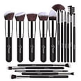 thumbnail image 1 of 16pcs Makeup Brush Set Professional Blending Face Powder Eye Shadows Brushes for Women, 1 of 2