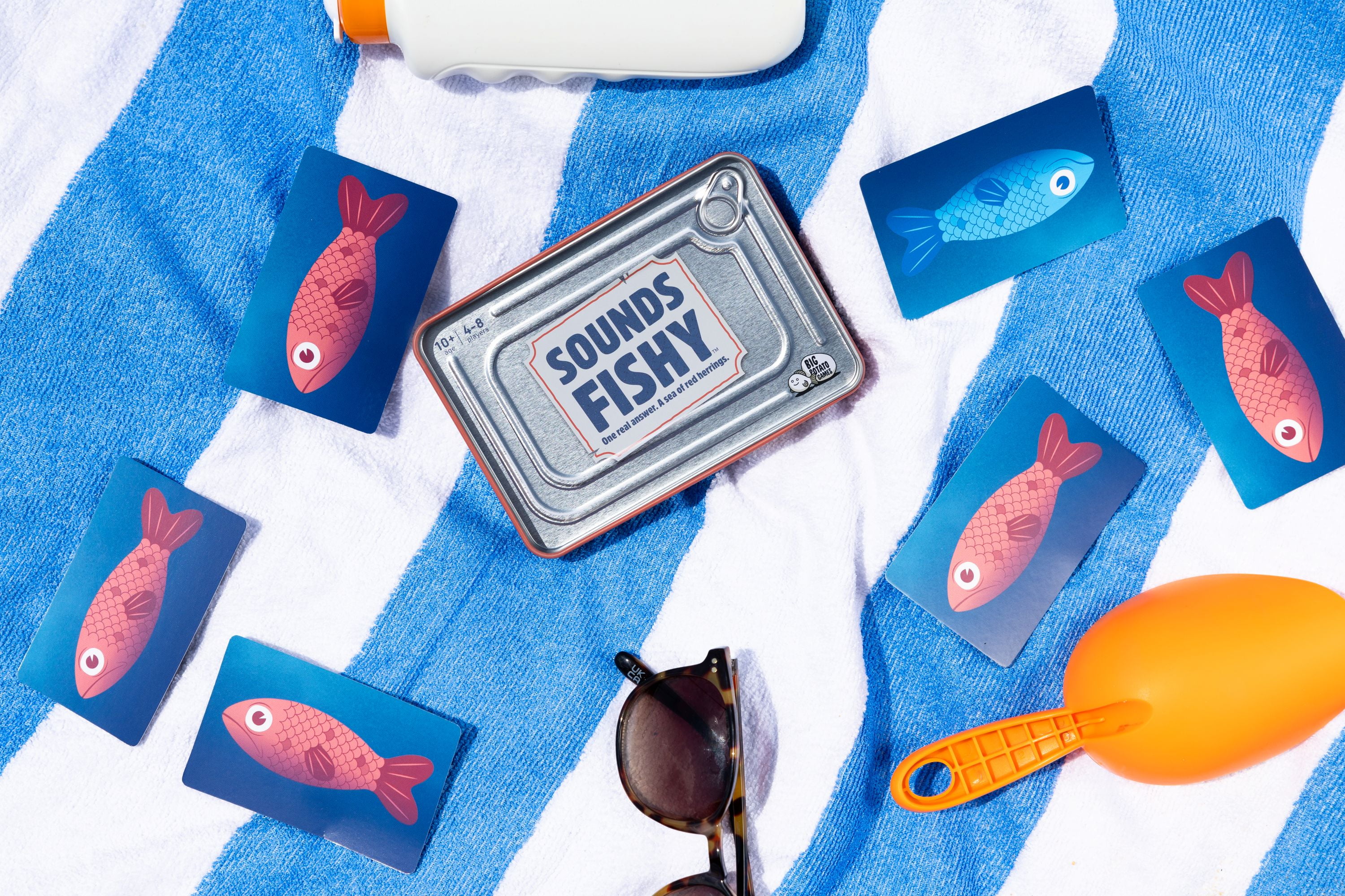 Big Potato Games Sounds Fishy Travel Tin