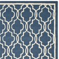 thumbnail image 3 of Safavieh Cambridge Collection CAM131G Handmade Moroccan Geometric Navy and Ivory Premium Wool Area Rug (9' x 12'), 3 of 3