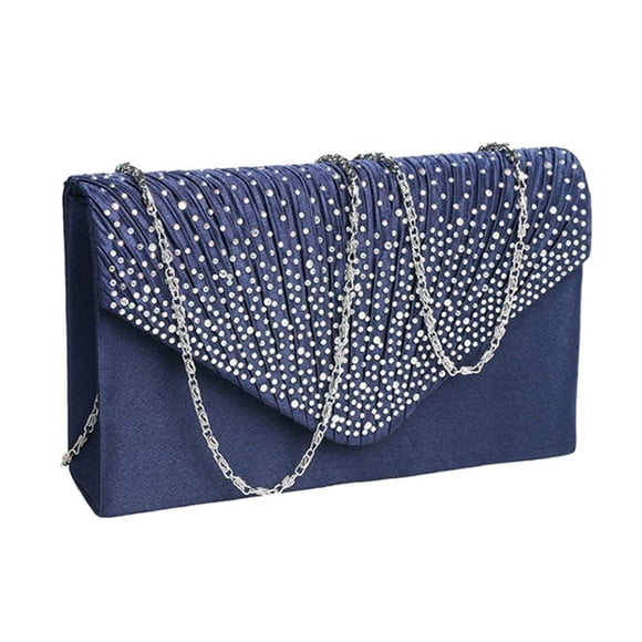 Groupcow - Bolso de noche para mujer, Azul marino