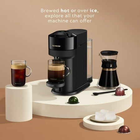 Nespresso Vertuo Next Coffee and Espresso Maker - Glossy Black