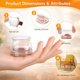thumbnail image 4 of Protectores de piso para patas de sillas Home Stock-Up, silicona, paquete de 24, 4 of 6