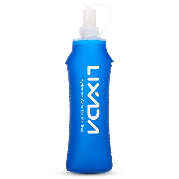 hervidor Lixada 500ml Botella de agua para beber al aire libre Frasco plegable suave Sin BPA para co Lixada hervidor