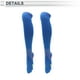thumbnail image 3 of Calcetines de ciclismo únicos, antideslizantes, para exteriores, color azul y púrpura, tamaño M, neutros y universales, 1 par, combinación de colores, con lunares, 3 of 6