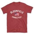 thumbnail image 1 of Bloomfield Connecticut Patriot Men's Cotton T-Shirt, 1 of 1