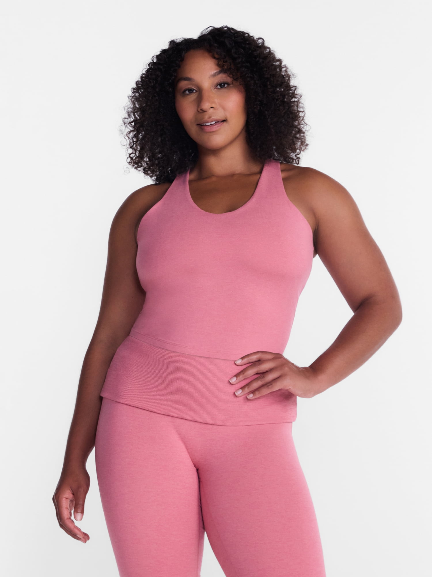 Athletic Works Women's ButterCore Bra Tank Top, Sizes XS-XXXL