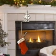 thumbnail image 2 of 2 ganchos para chimenea, soporte para calcetines navideños, adorno para fiestas Estilo C, 2 of 8