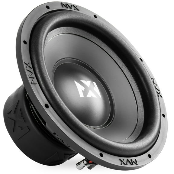 NVX NSW124v3 1000W Peak (500W RMS) N-Series v3 12" Dual 4-Ohm Car Subwoofer