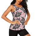 thumbnail image 2 of Lsque Black Snake Printed Workout Tank Tops for Women, Athletic Sports Tank Tops, Compression Sleeveless Dry Fit Shirts,Sleeveless Yoga Shirt-Medium, 2 of 9
