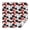 Pioneer Flower Floral-3, variant on Pioneer Flower Floral Print Pattern Square Tablecloth, Waterproof Wipeable Spillproof Washable Table Cover for Home Kitchen Party Decor, 42"x42"