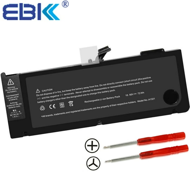 Ebk 6cell A1321 A1286 Mac Book Pro Battery Walmart Com Walmart Com