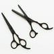 thumbnail image 3 of Juego de tijeras para el cabello, tijeras profesionales de peluquero, corte de pelo, cizalla de textura de adelgazamiento elegante para corte de pelo, 3 of 5