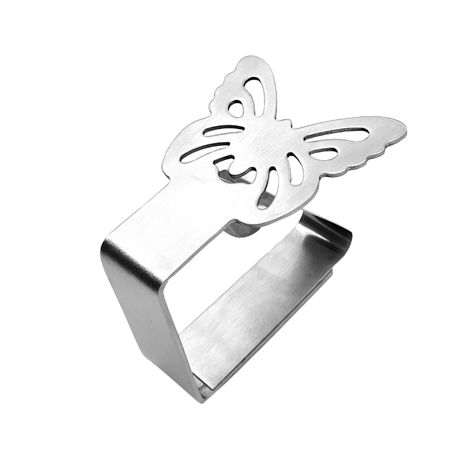 iOPQO Command Hook Thickened Stainless Steel Tablecloth Clip Tablecloth