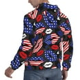 thumbnail image 6 of Naloa American With Lips Men's Casual Hooded Collar Drawstring Hoodies Pullover Sweatshirts Casual Long Sleeve Shirts-3X-Large, 6 of 7