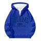 thumbnail image 3 of MHFRRA Sudadera con Capucha y Cremallera de Un Cuarto con Estampado de Letras, Suave, para Uso Diario, Cómoda, Ligera, Deportiva E Informal Azul, 3 of 3