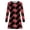Hot Pink, variant on Long Dresses for Women Casual Casual Round Neck Dress with Valentine Heart Theme Print Fashionable Comfort Outfits Women's Casual Dresses Blue L