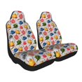 thumbnail image 2 of Sikiie Watercolor Teapots Car Seat Covers 2PCs Front Car Seat Covers Universal fit for Most Cars SUVs and Trucks-2 PCS, 2 of 9