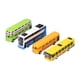 thumbnail image 3 of Juguete de autobús para niños, 4 piezas de juguetes de autobús de aleación, juego de juguetes de autobús de juguete para vehículos, diseño de clase mundial, 3 of 9
