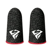 Finger Sleeve, Furenl Game Finger Sleeves Are Breathable and Sweat-Proof for Touch Screen Mobile Phone Games to Improve The Accuracy of Fingers, 1 Pair of Finger Cots