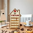 thumbnail image 4 of PEACNNG Desk Decor Clearance! a Chocolate Countdown Calendar for Christmas Parties Christmas Children‘s Gifts Small Table Decorations  Home Decor off Promotions, 4 of 7