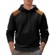 thumbnail image 1 of pstuiky manga larga para hombre, Sudadera con capucha y manga larga a cuadros con bloques de color para hombre camisetas de hombre xxxl, 1 of 6