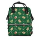 thumbnail image 1 of Disketp green Christmas Element Mochila de Pañales de Gran Capacidad con Múltiples Bolsillos, Mochila de Viaje Multifuncional para Bebé, Unisex, Moderna y Resistente, 1 of 6