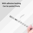 thumbnail image 5 of Self Adhesive Metric Scale Ruler Stainless Steel Miter Tape Measure Scale Ruler T Track Saw Router Woodworking Tape for Table Woodworking Projects, 5 of 7