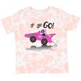 thumbnail image 3 of Inktastic Go Go Go Pink Racing Car Boys or Girls Toddler T-Shirt, 3 of 5