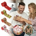 thumbnail image 6 of Christmas Polka Dot Webbing DIY Ribbon, Decoration Supplies for Wrapping, Bows, Gifts, 6 of 7