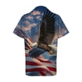 thumbnail image 5 of Rotm Independence Day Shirt 4th of July T Shirts for Women Patriotic American Flag Graphic Tshirts Short Sleeve Purple,S, 5 of 7