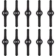 thumbnail image 1 of Plastic Edger Blade,10 Pcs,replace For Cordless Grass Trimmer Tool Setblack, 1 of 5