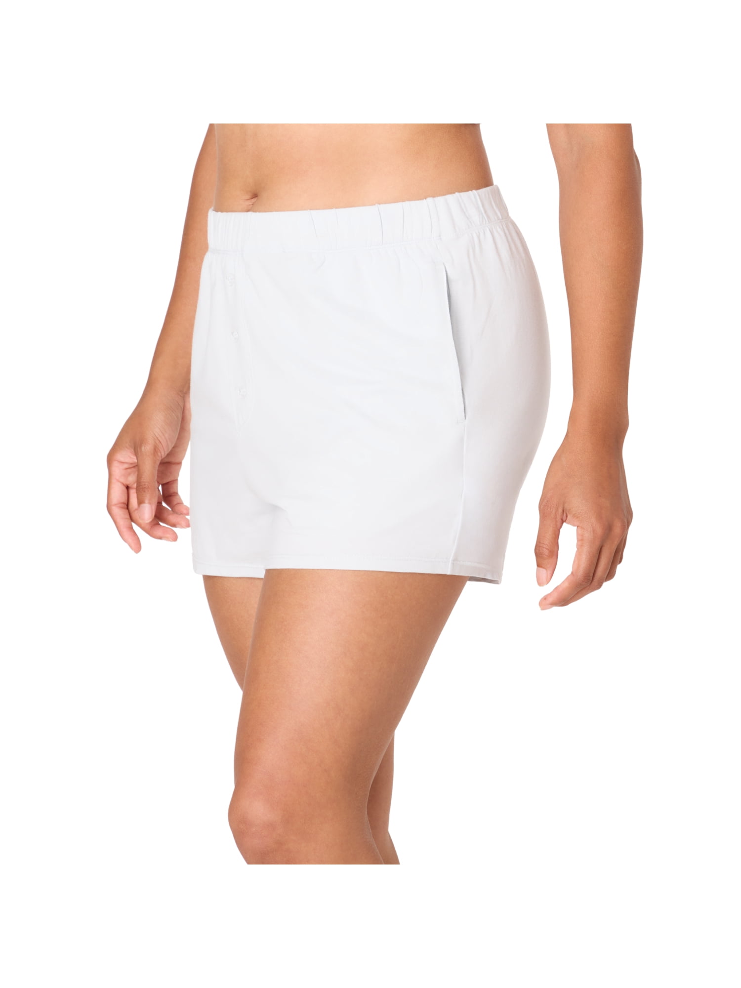 Hanes Originals Women's SuperSoft Comfywear Jersey Sleep Shorts, Sizes S to 2X