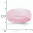 thumbnail image 5 of Ceramic Pink 8mm Polished Band, 5 of 9