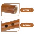 thumbnail image 3 of Minkissy Traditional Piccolo Brown Wood for Performance 1Pcs, 3 of 8