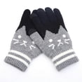 thumbnail image 5 of Guantes de invierno para pantalla táctil para hombre y mujer, cálidos guantes de punto para mensajes de texto con smartphone, 5 of 5
