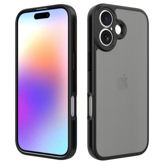 Case for iPhone 17 6.3-Inch, Non-Yellowing Shockproof Phone Bumper Cover, Anti-Scratch Clear Back