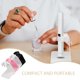 thumbnail image 5 of Soporte portátil para lámpara de uñas, 4 unidades, luz LED de mano, soporte para secador de esmalte de gel, mini lámpara de gel UV, soporte para lámpara de arte de uñas, 5 of 7